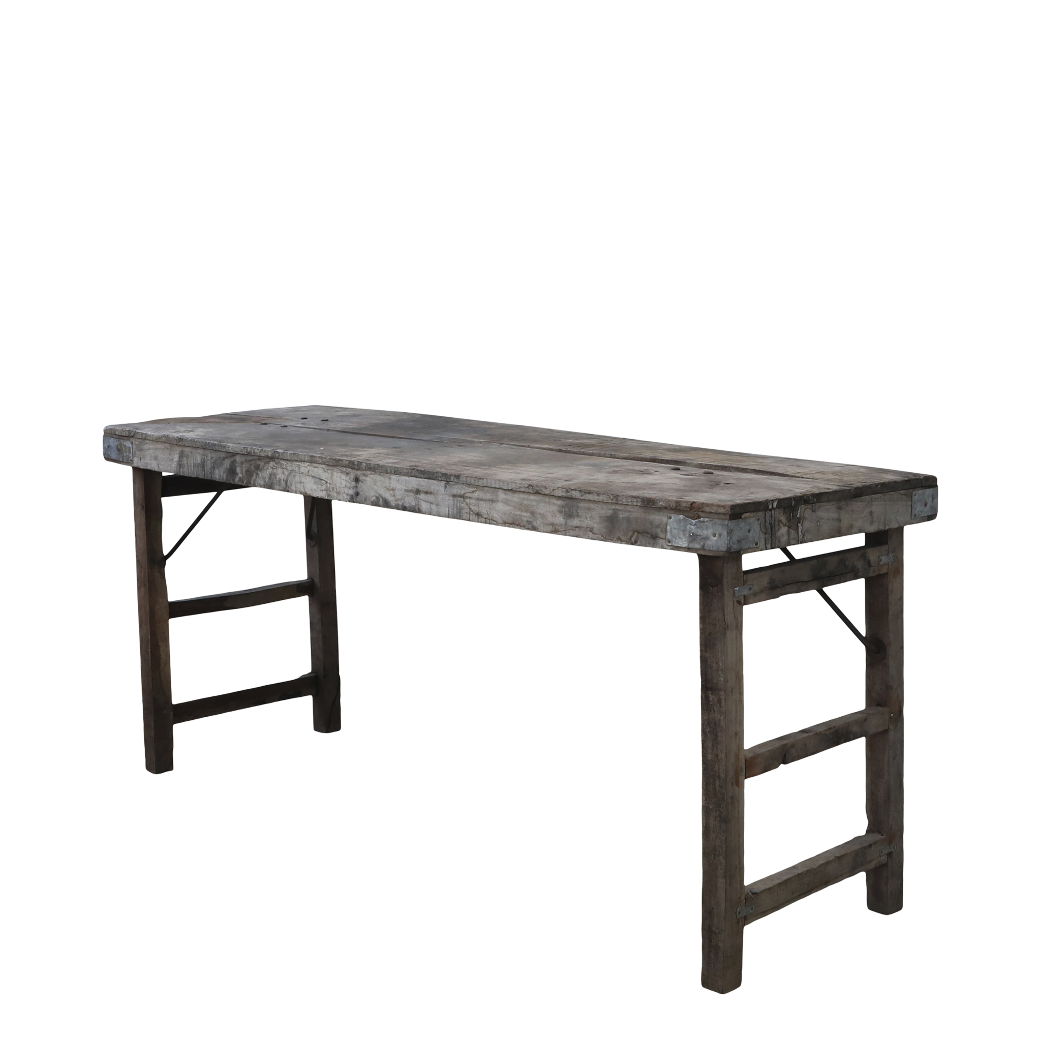 Rene Houtman Oud Houten Tafel Grimaud | H67 x L150 x D75 cm
