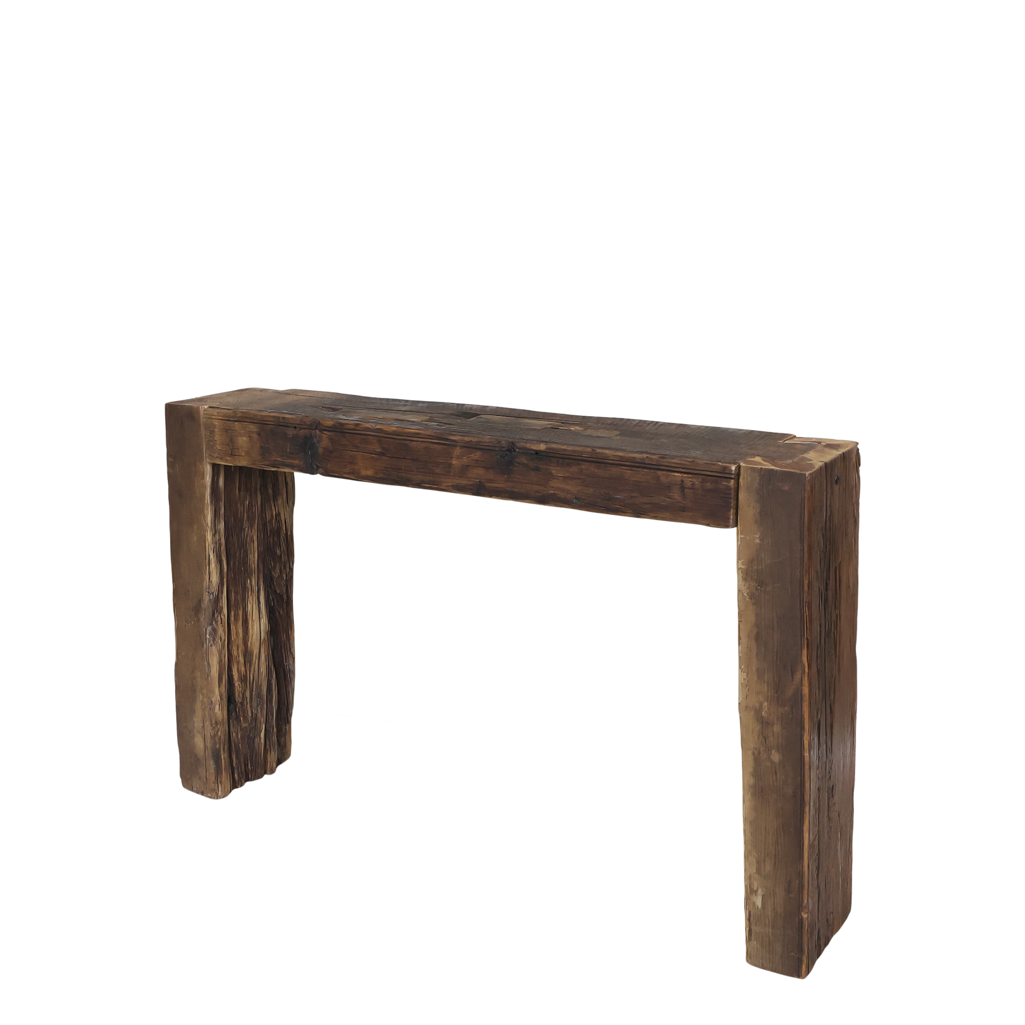 Rene Houtman Houten Haltafel Grimaud | H76 x L122 x D26 cm