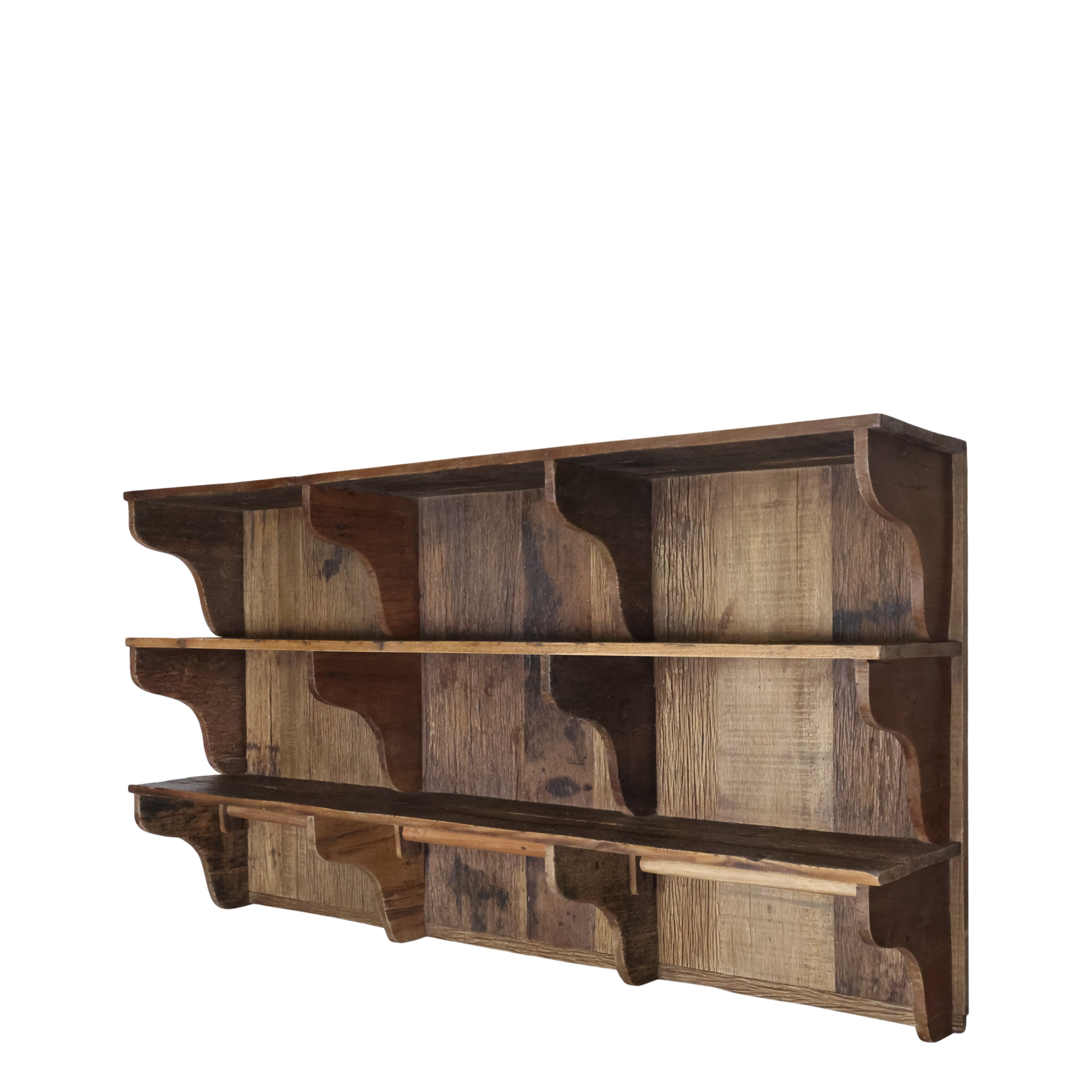 Rene Houtman Houten Wandrek Grimaud | H90 x L180 x D30 cm