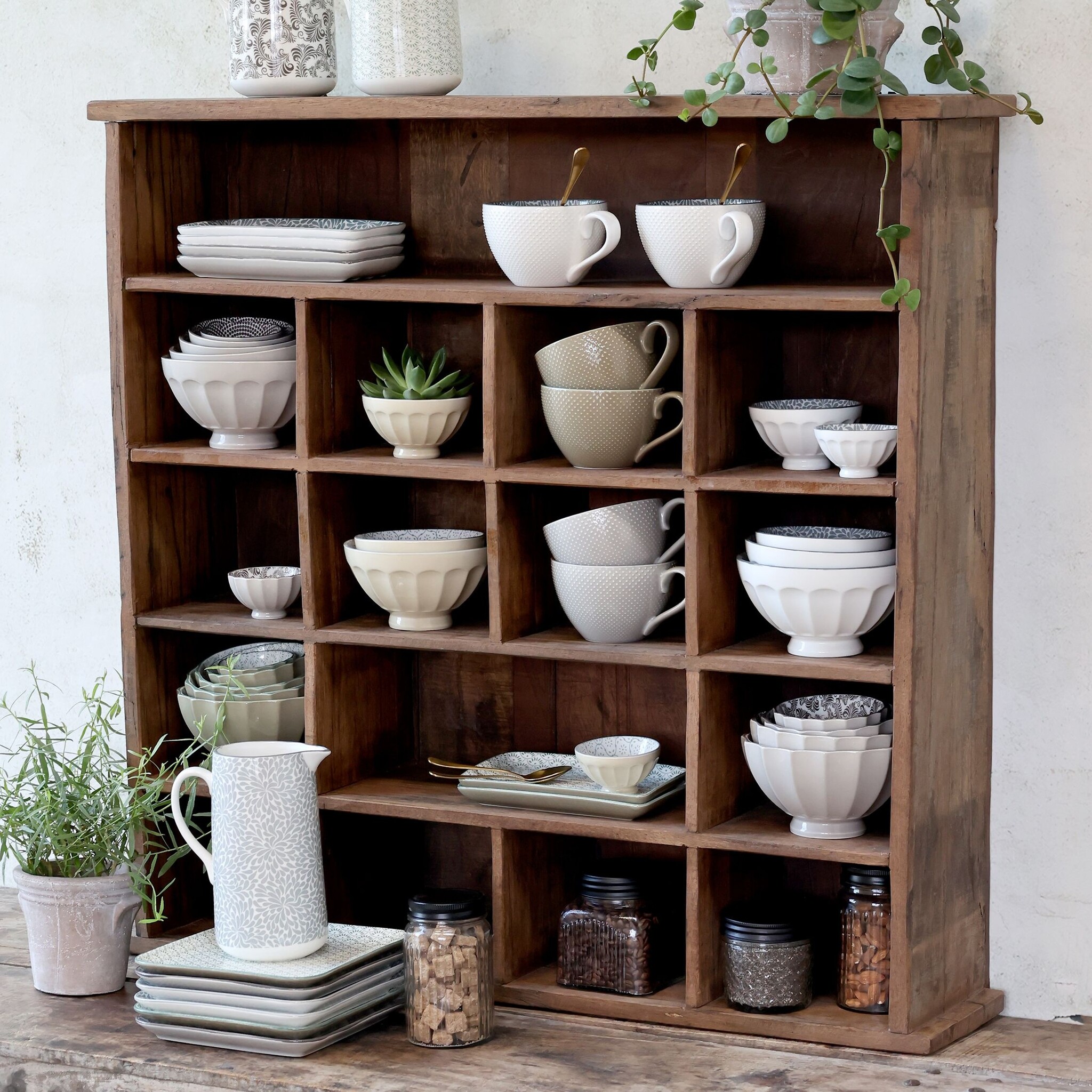 Rene Houtman Houten Stellingkast Grimaud | H85 x L88 x D20 cm