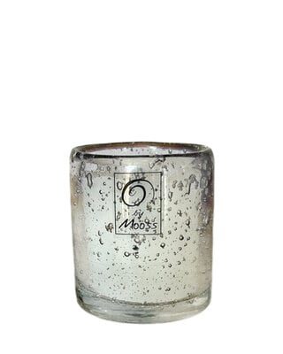 Rene Houtman Windlicht Stone met Kaars – Ø7 x H8 cm