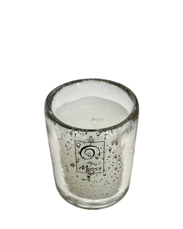 Rene Houtman Windlicht Stone met Kaars – Ø7 x H8 cm