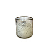 Windlicht Stone met Kaars – Ø10 x H11 cm