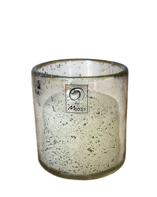Rene Houtman Windlicht Stone met Kaars – Ø10 x H11 cm