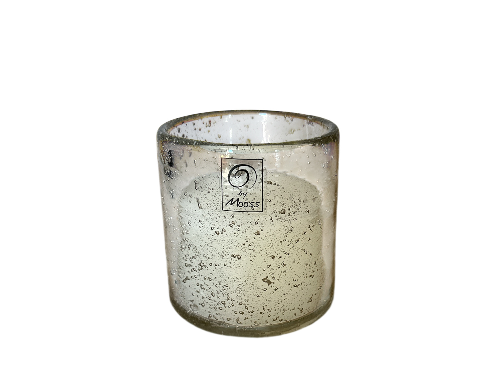 Rene Houtman Windlicht Stone met Kaars – Ø10 x H11 cm