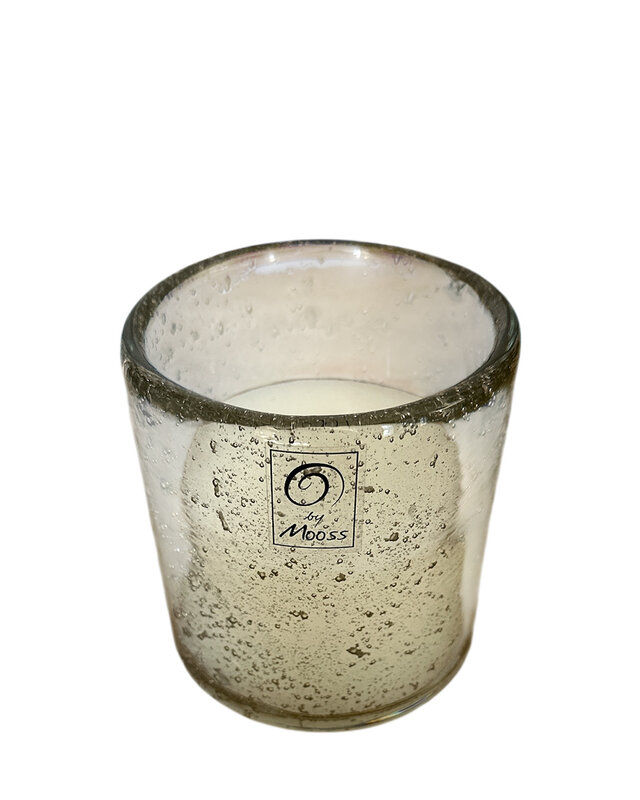 Rene Houtman Windlicht Stone met Kaars – Ø10 x H11 cm