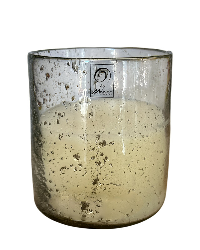 Rene Houtman Windlicht Stone met Kaars – Ø15 x H19 cm