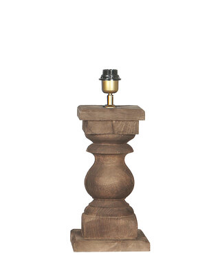 Rene Houtman Tafellamp Hout S – Naturel – L16 x B16 x H35 cm