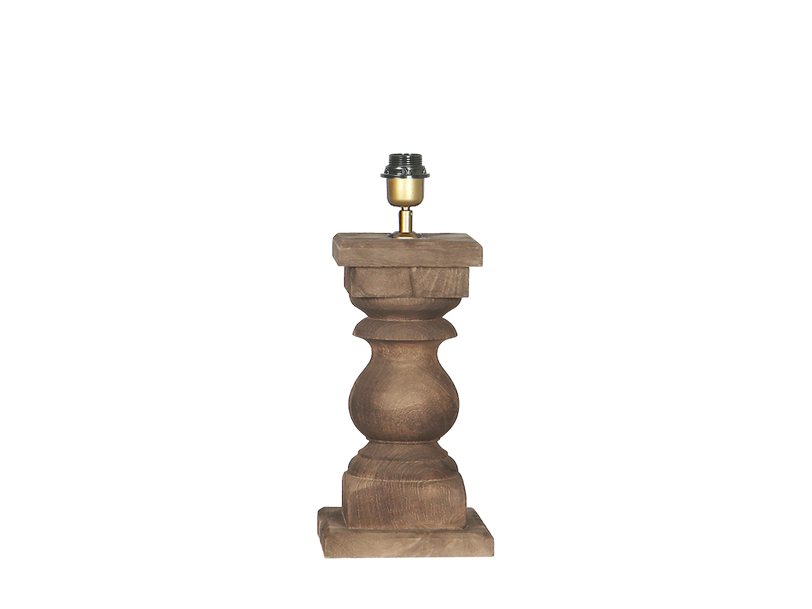 Rene Houtman Tafellamp Hout S – Naturel – L16 x B16 x H35 cm