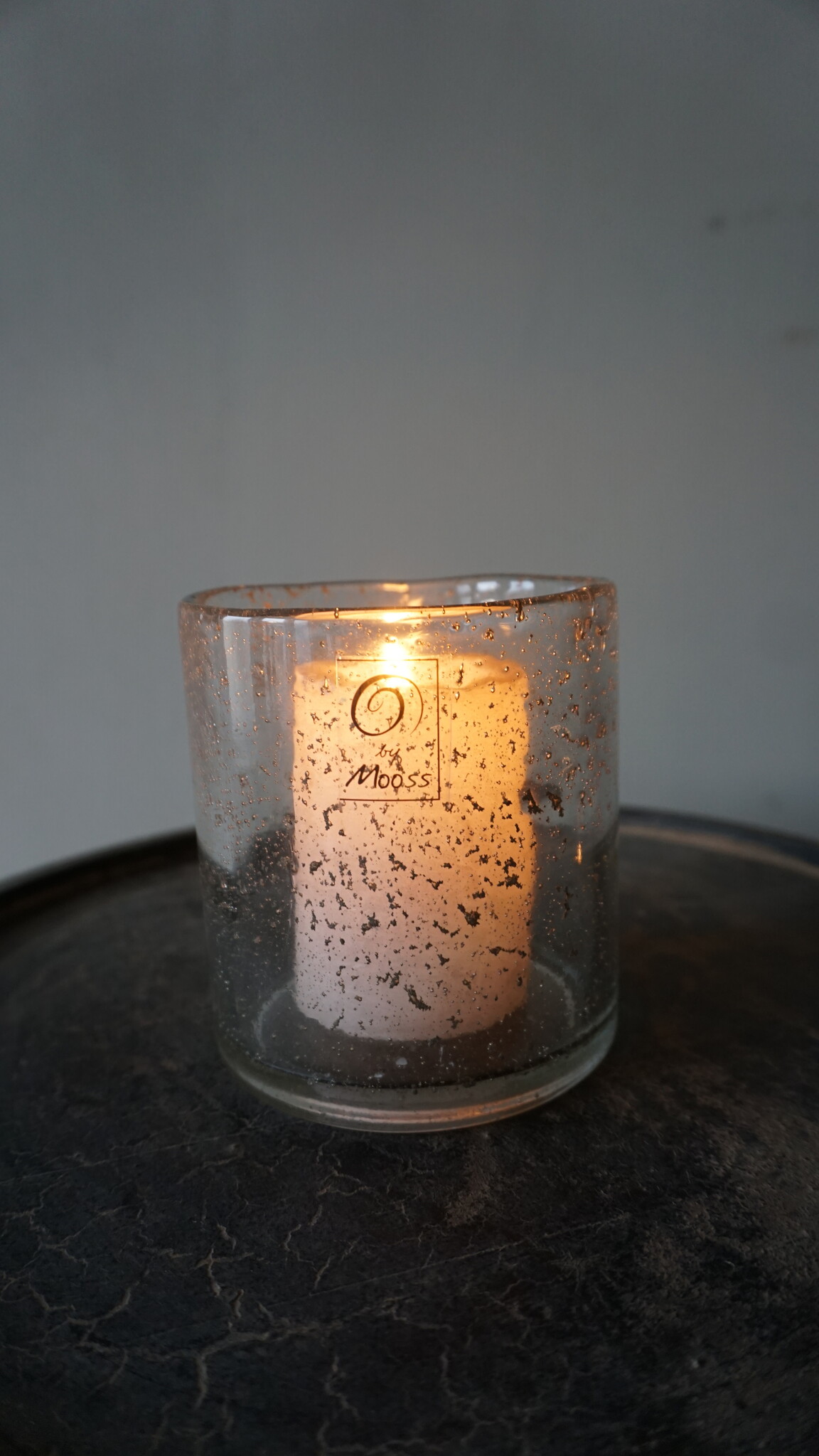 Rene Houtman Windlicht Stone – Ø10 x H11 cm