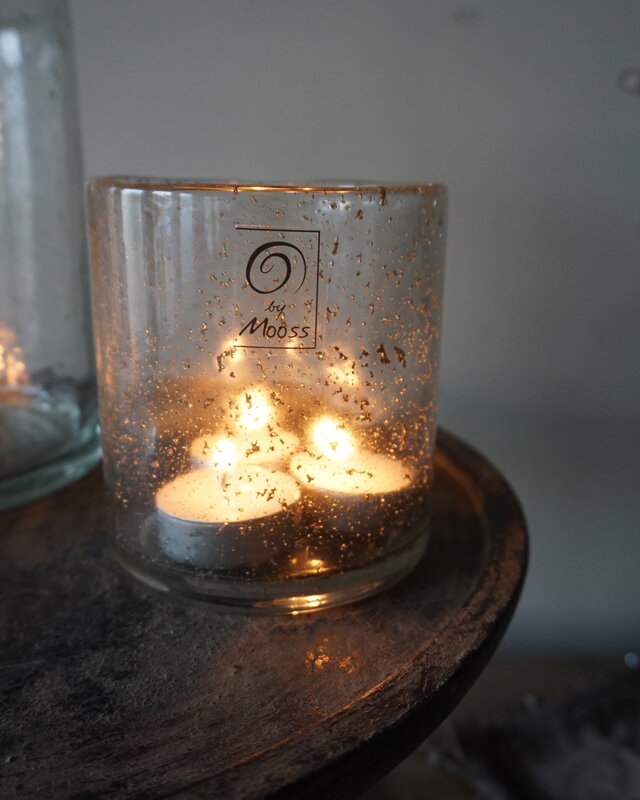 Rene Houtman Windlicht Stone – Ø10 x H11 cm