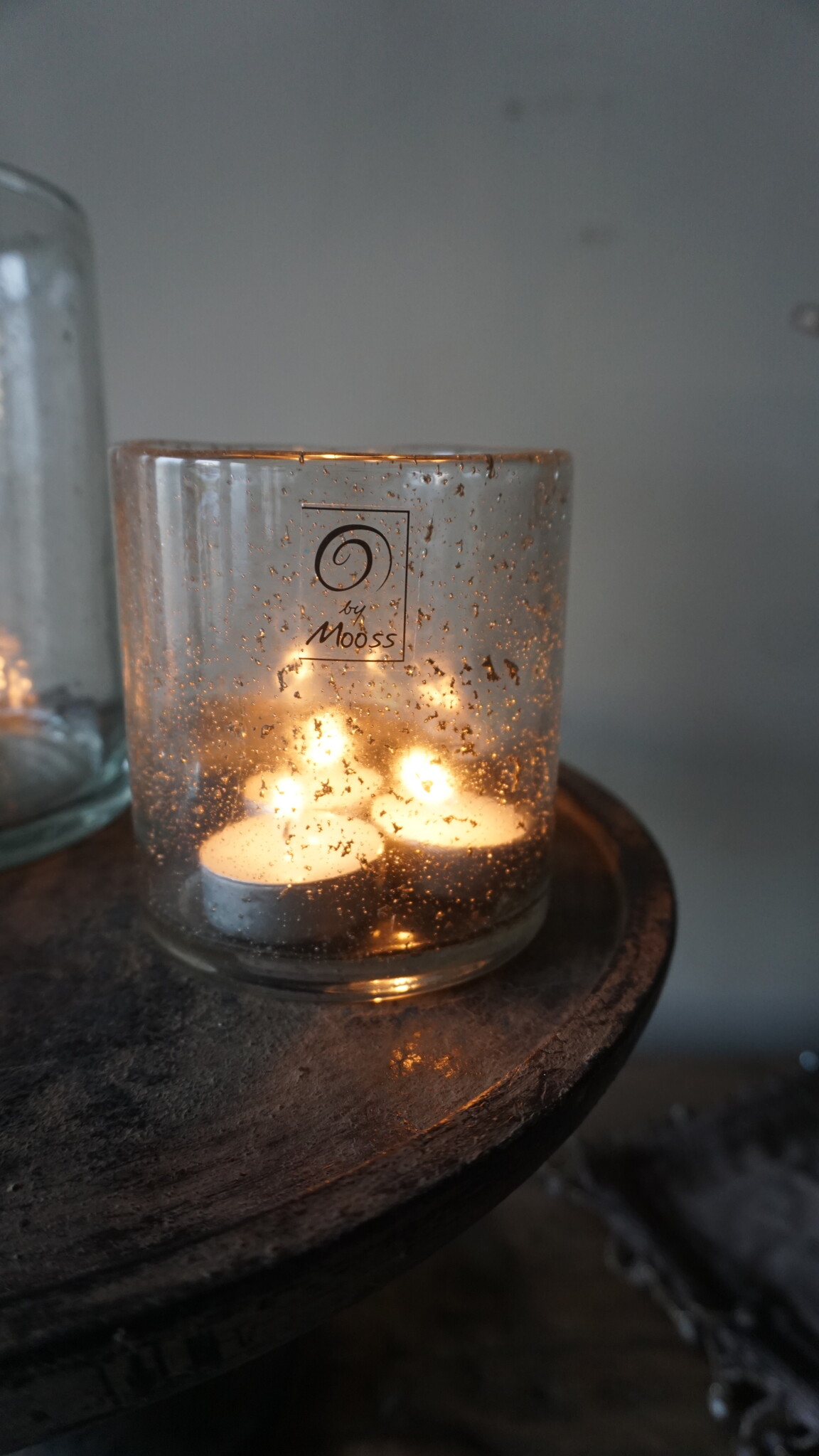 Rene Houtman Windlicht Stone – Ø10 x H11 cm