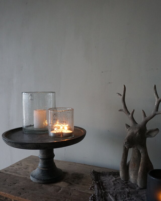 Rene Houtman Windlicht Stone – Ø10 x H11 cm