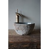 Kleine Stenen Waskom Riviersteen B25 x D21 x H13 Cm