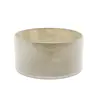 Glazen Schaal Bowl Cylinder – Taupe – Ø25 x H13 cm