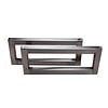 Beugelset | Mat Geborsteld RVS | 2 Afmetingen