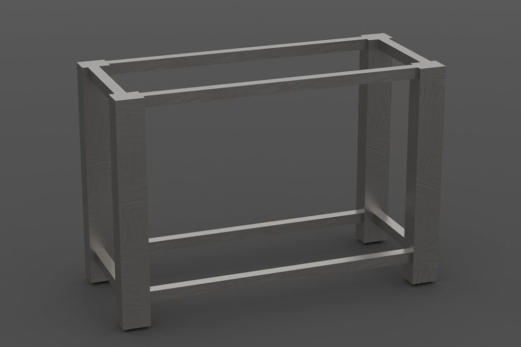 Forzalaqua Frame Design | Geborsteld RVS | Meerdere Maten