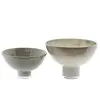 Glazen Schaal Bowl Andreas – Taupe – Ø 30 x H 20 cm