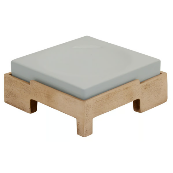 Dauby ZEEPBAKJE AB130 | NATUUR BRONS (LB)