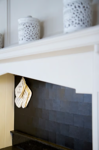 Dauby TEGEL PURE TILES | VEROUDERD IJZER - ZWART (VO) | 10x10 cm