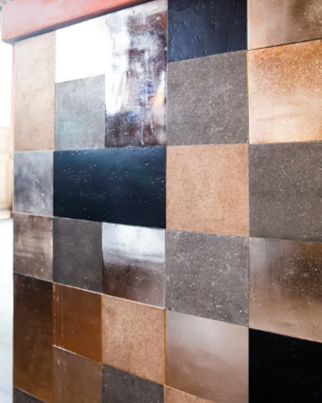 Dauby TEGEL PURE TILES | MAT WIT BRONS (WBS) | 10x10 cm