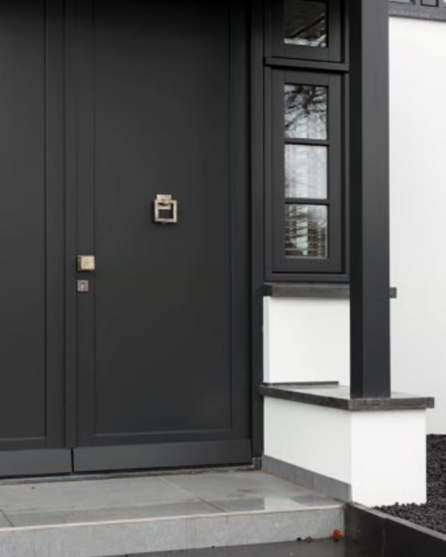 Dauby DEURKLOPPER BT1519 | VERZILVERD WIT BRONS (BS)