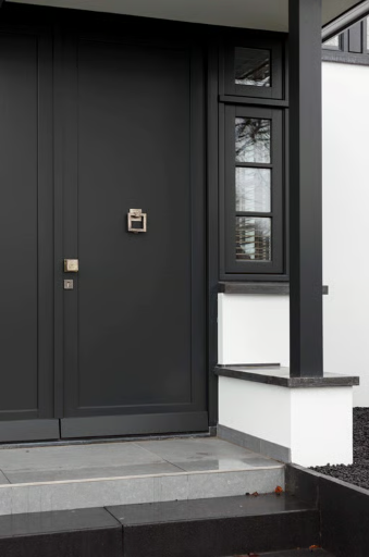 Dauby DEURKLOPPER BT1519 | VERZILVERD WIT BRONS (BS)