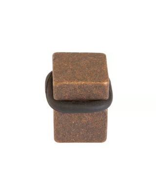 Dauby DEURSTOP | RUW BRONS (RB) | 2,5x2,5x3,2 cm