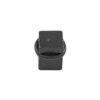 DEURSTOP | VEROUDERD IJZER - ZWART (VO) | 2,5x2,5x3,2 cm