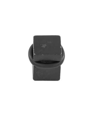 Dauby DEURSTOP | VEROUDERD IJZER - ZWART (VO) | 2,5x2,5x3,2 cm