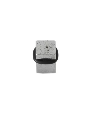 Dauby DEURSTOP | WIT BRONS (WB) | 2,5x2,5x3,2 cm