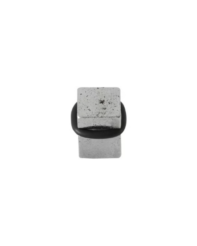 Dauby DEURSTOP | WIT BRONS (WB) | 2,5x2,5x3,2 cm