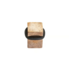 DEURSTOP | RUW BRONS GEPOLIJST (RBP) | 2,5x2,5x3,2 cm