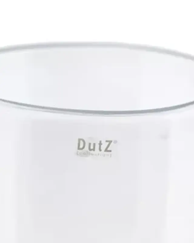 DutZ DutZ Glazen Vaas Cylinder – Clear – Ø22 x H30 cm
