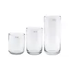 DutZ Glazen Vaas Flowervase – Clear – Ø14,5 x H34 cm