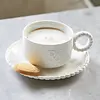 Elegant Kop & Schotel – Wit – Porselein – Set van 6