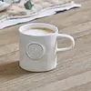 Mok – Witte – Koffie/Thee – Porselein – Set van 6