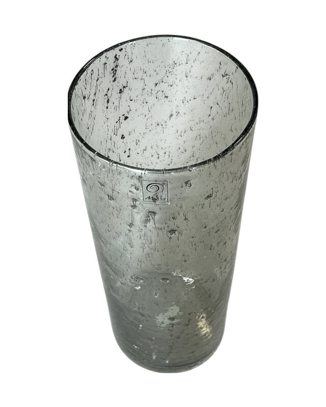 Rene Houtman  Stone Glazen Windlicht / Vaas – Ø16 x H42 cm
