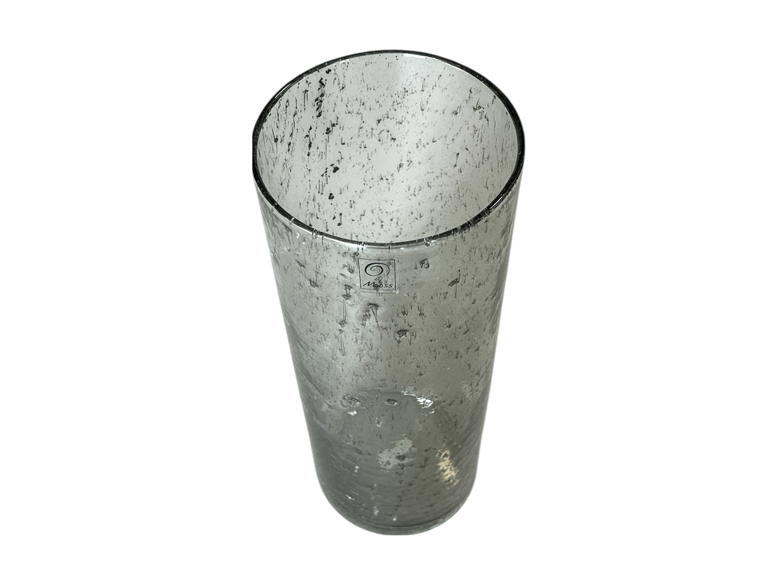 Rene Houtman  Stone Glazen Windlicht / Vaas – Ø16 x H42 cm
