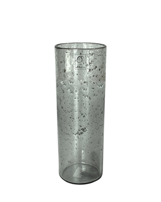 Rene Houtman Stone Glazen Windlicht / Vaas – Ø10 x H29 cm