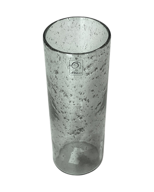 Rene Houtman Stone Glazen Windlicht / Vaas – Ø10 x H29 cm