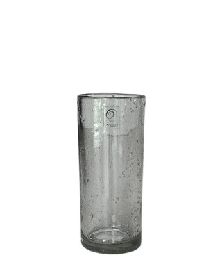 Rene Houtman Stone Glazen Windlicht / Vaas – Ø9 x H22 cm