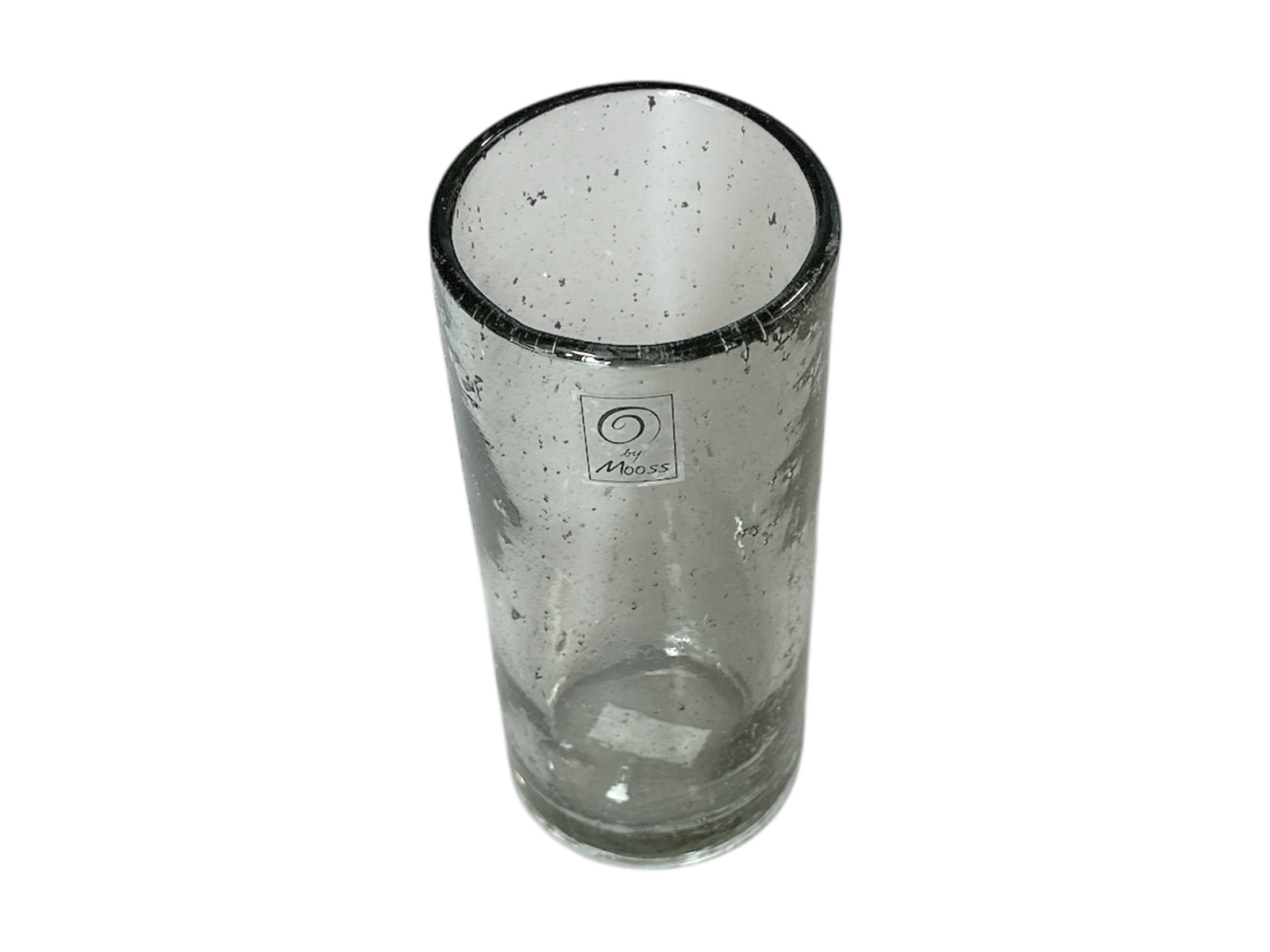 Rene Houtman Stone Glazen Windlicht / Vaas – Ø9 x H22 cm