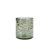 Stone Glazen Windlicht – Ø10 x H11 cm