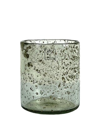 Rene Houtman Stone Glazen Windlicht – Ø10 x H11 cm