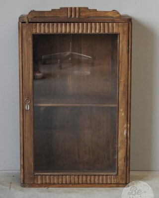 Be-Uniq Oud Vitrinekastje | India | H94xB51xD18 cm