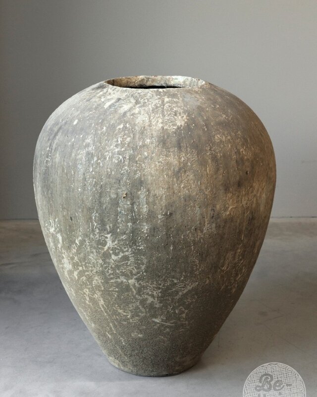Be-Uniq Oude Verweerde Pot | Indonesië | H70 x D56 cm