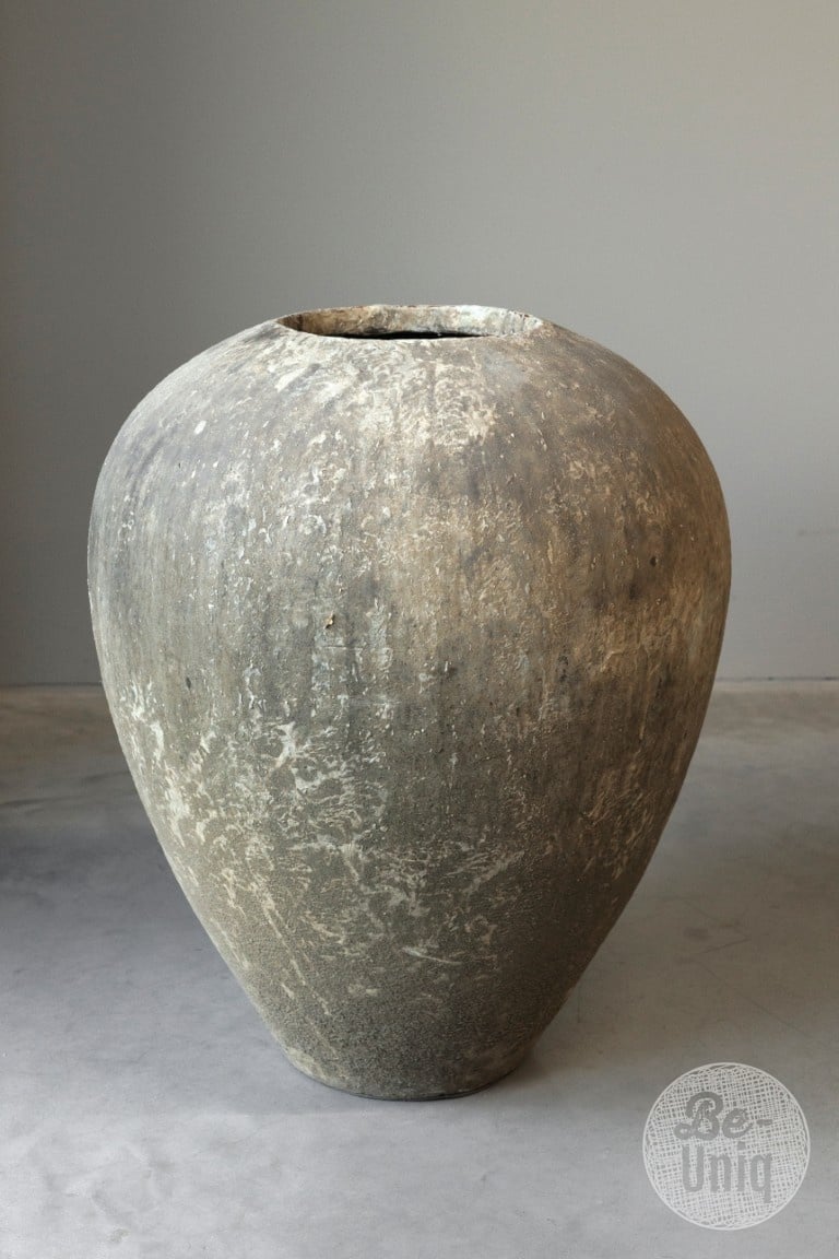 Be-Uniq Oude Verweerde Pot | Indonesië | H70 x D56 cm