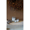 Windlicht Met Kaars Cilinder Glas Bubbels Helder - 3 Maten