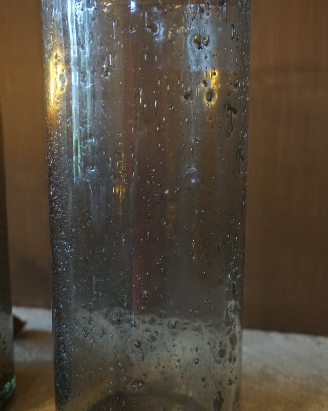 Rene Houtman Windlicht Cilinder Glas Bubbels Helder - 4 Maten